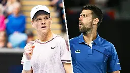 Australian Open 2024 - Jannik Sinner-Novak Djokovic in diretta tv e streaming: data, orario e programma della semifinale - Eurosport