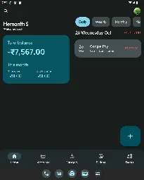GitHub - h4h13/Paisa: Expense manager for Android with Material Design