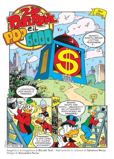 Topolino in dialetto catanese