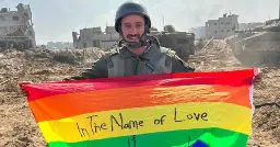 Blog | Quella bandiera arcobaleno tra le macerie di Gaza mi ha fatto salire la bile. Le bombe con noi non c'entrano nulla - Il Fatto Quotidiano