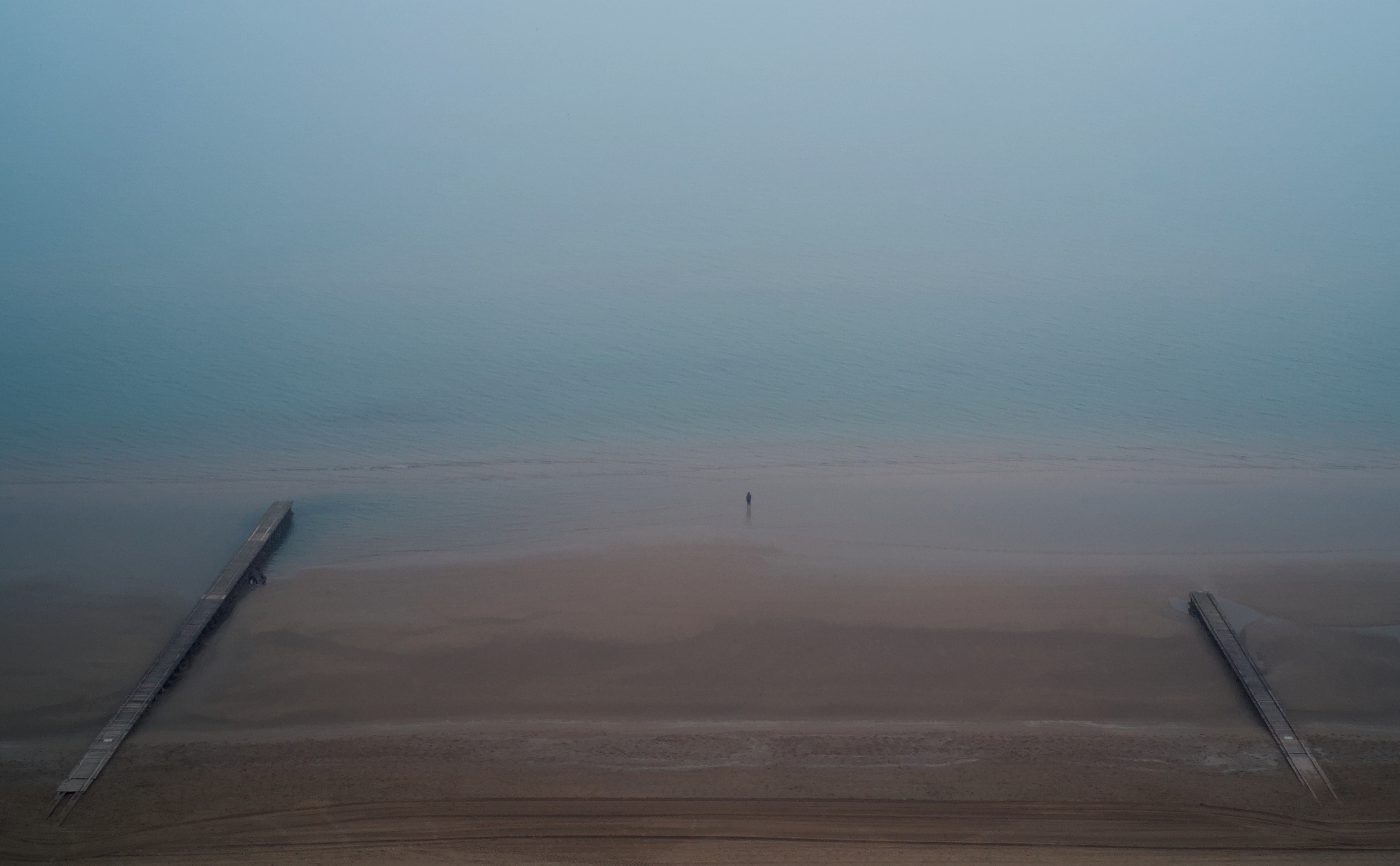 Alone at the beach