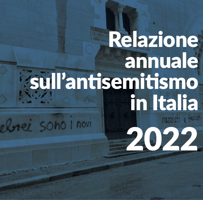relazione sugli episodi di antisemitismo sul territorio italiano nel corso del 2022