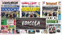 "Andiamo! Rieccoci! Per grazia ricevuta": la qualificazione dell'Italia a Euro 2024 sulle prime pagine dei giornali - Eurosport