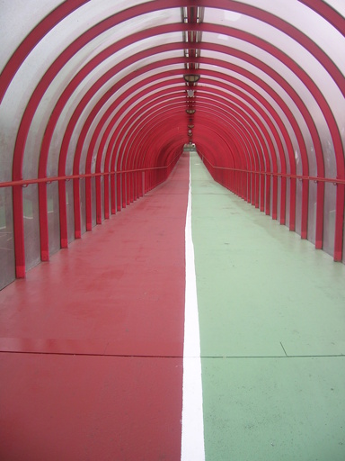 a foot bridge