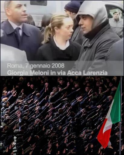 2008 Meloni ad Acca Larenzia