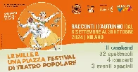 6 settembre - 30 ottobre: Festival di teatro gratuito nei quartieri popolari