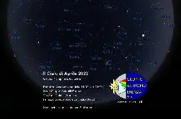 Osservazione del cielo di Aprile 2023 a Faenza